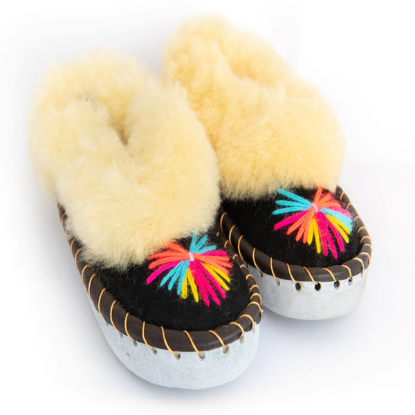 Women's Polish Sheepskin Slippers