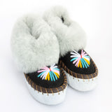 Women's Polish Sheepskin Slippers