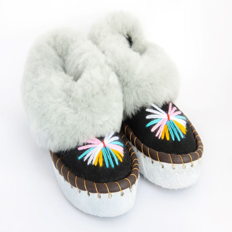 Women's Polish Sheepskin Slippers