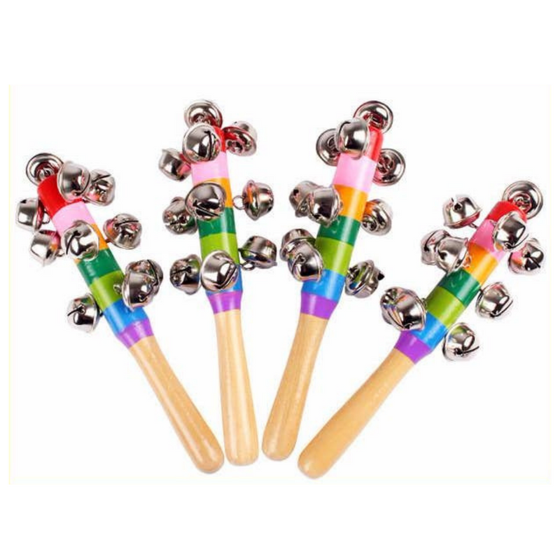 Wooden Musical Baby Rattle