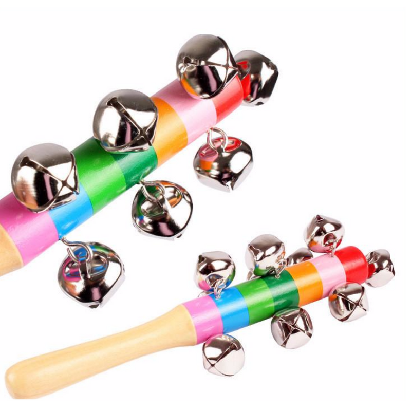 Wooden Musical Baby Rattle